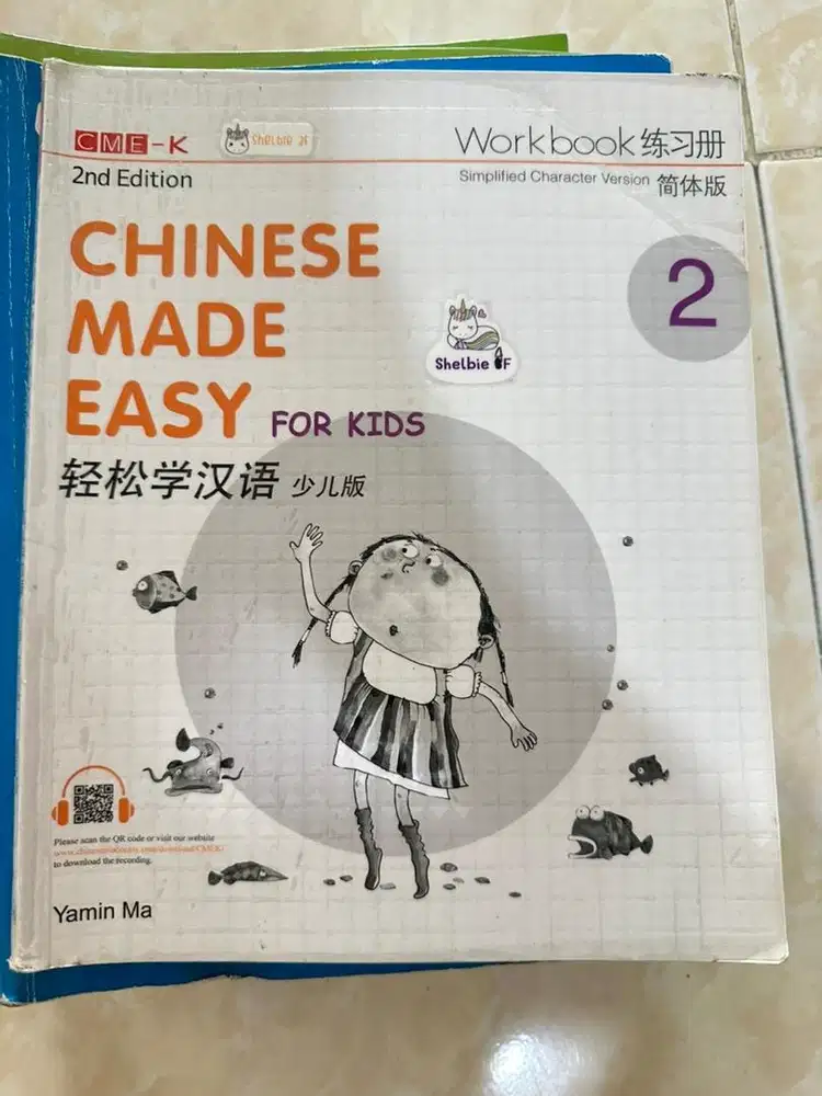 Buku Chinese Made Easy For Kids Workbook / buku pelajaran SD