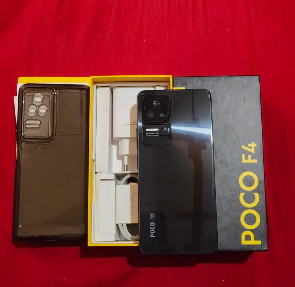 Jual hp bekas poco F4 8/256 5G fullset ORIGINAL istimewa siap pakai