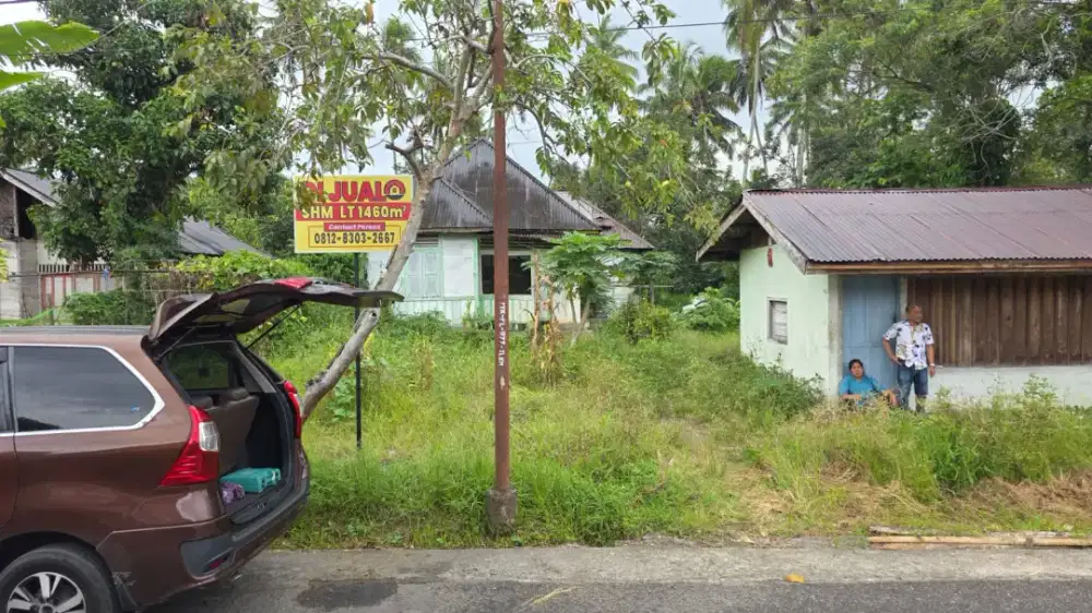 Dijual sebidang tanah SHM