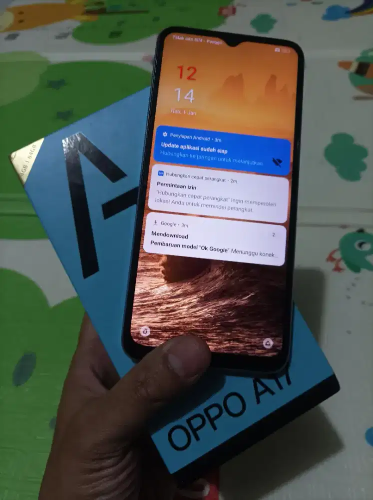 Oppo a17 4+1/64gb resmi oppo