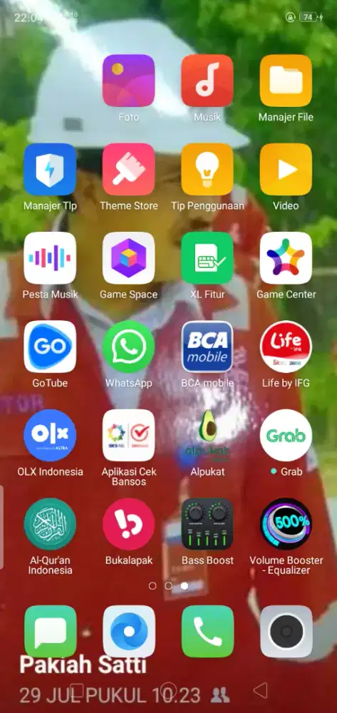 Jual, HP Oppo a3s kondisi normal