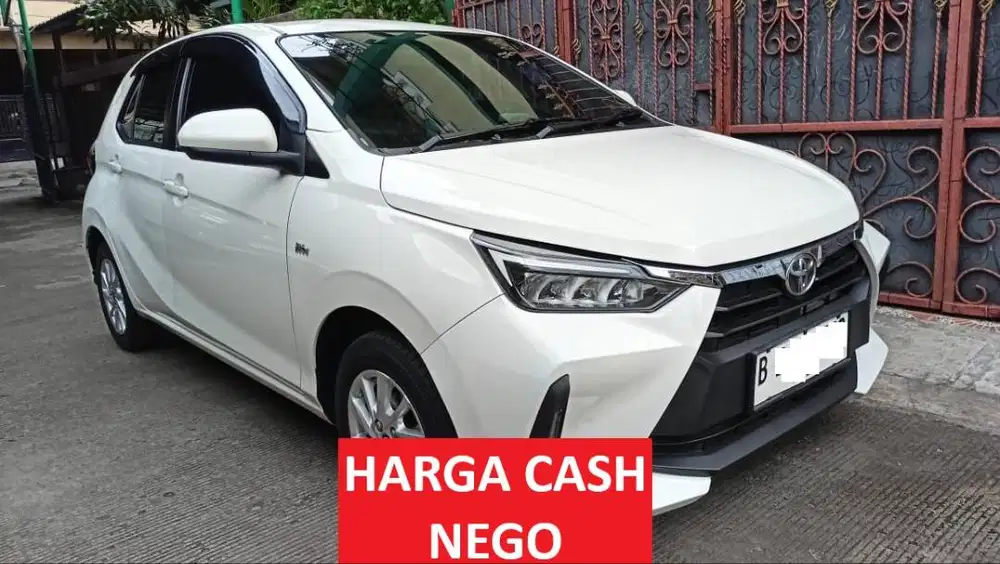 Toyota New Agya G 1.2 CVT Thn 2023 Matic New Model Dijual cepat CASH