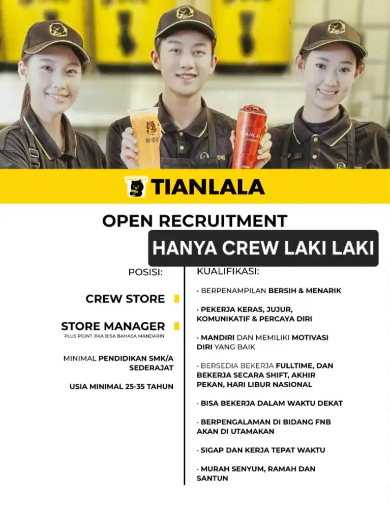 Crew store laki2