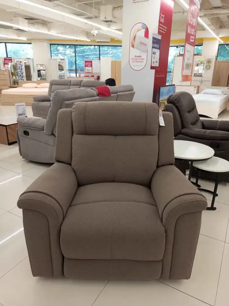 SOFA RECLINER MURAH AESTHETIC