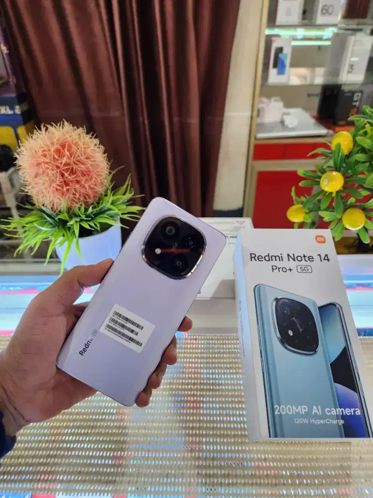 Redmi Note 14 Pro+ 5G Ram 12Gb/ 512Gb Fullset Mulus Ori100% Bergaransi