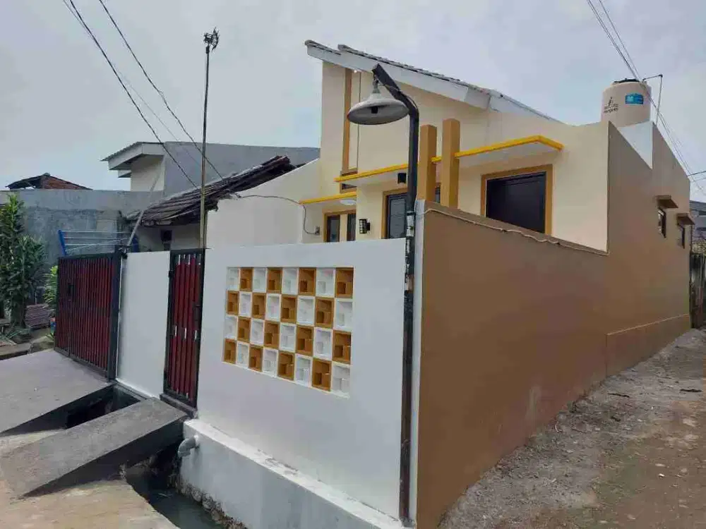 Dijual Rumah Hook Desain Minimalis Siap Huni