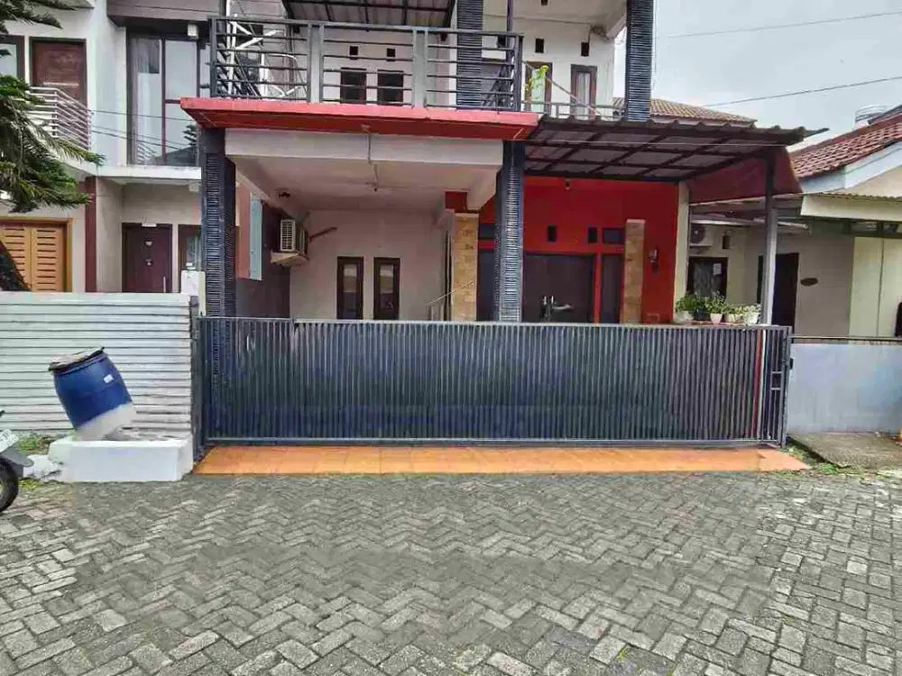 Rumah siap huni 2 lantai one gate bebas banjir dekat LRT REVO dan Mall Pakuwon akses tol bekasi barat