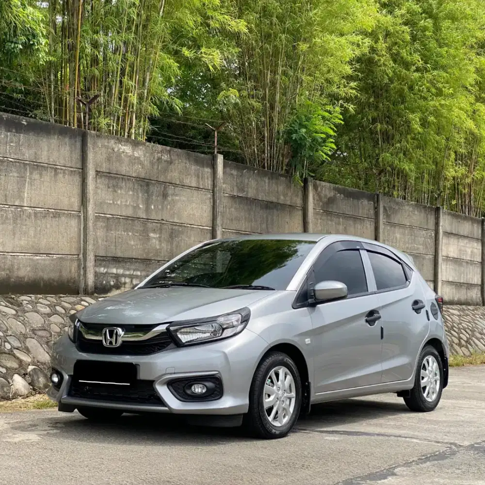 [Km 3 ribu] Honda Brio Satya 1.2 E Bensin MT 2021