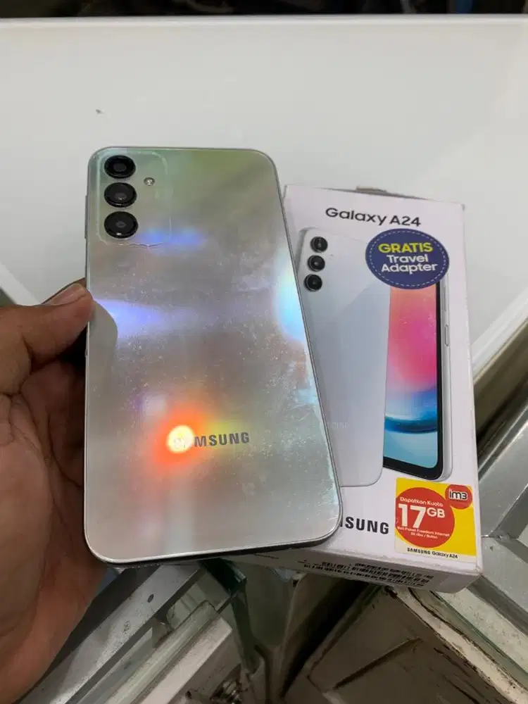 Samsung A24 8/128 lengkap mantap ketat