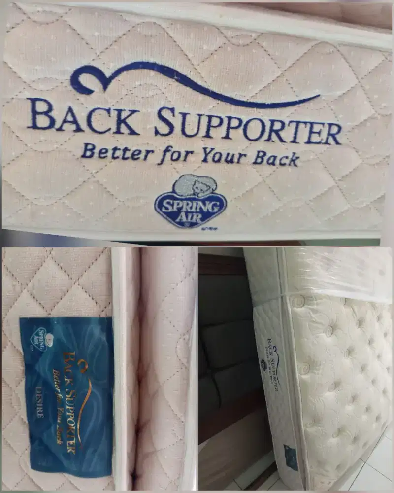 Kasur Spring Air Back Supporter Pillow Top Size 180
