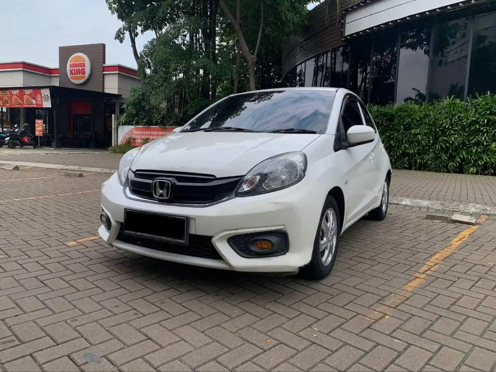 [ TERAWAT ] HONDA BRIO E CVT AT MATIC 2017 PUTIH