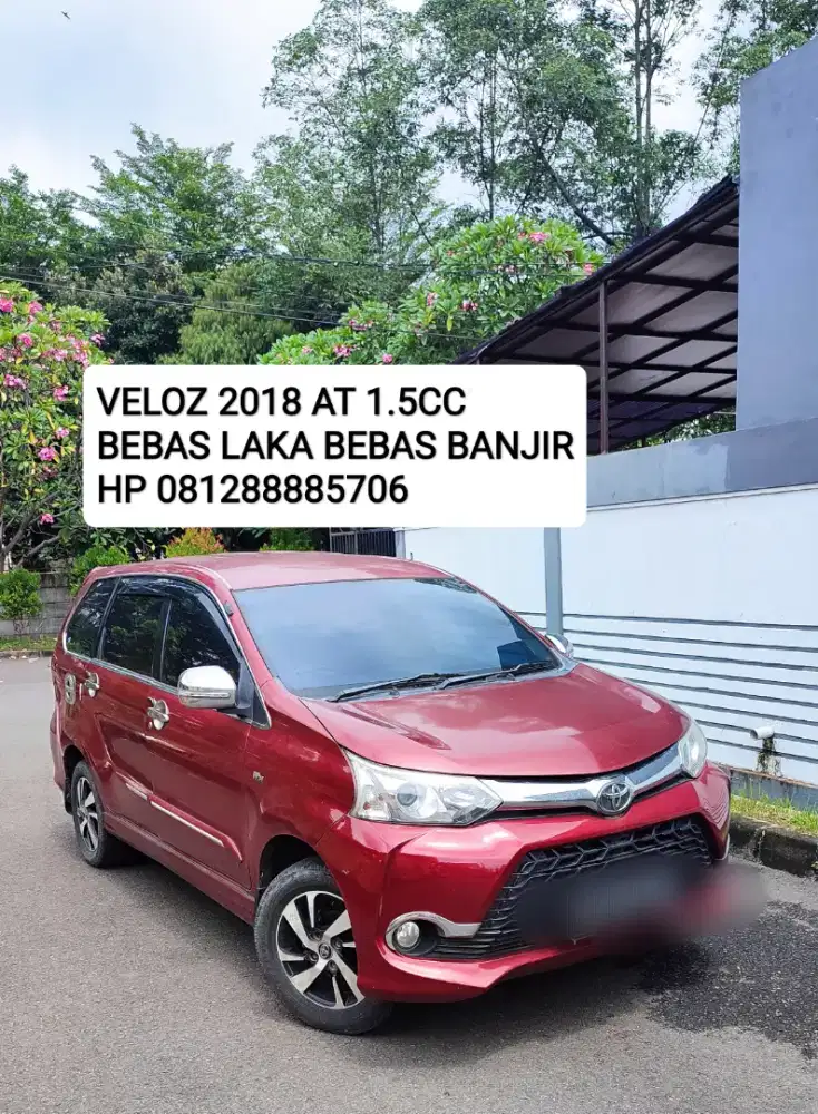 TOYOTA NEW VELOZ 2018 TIPE 1.5cc AT EMPUK NYAMAN ENAK PAJAK PANJANG KA