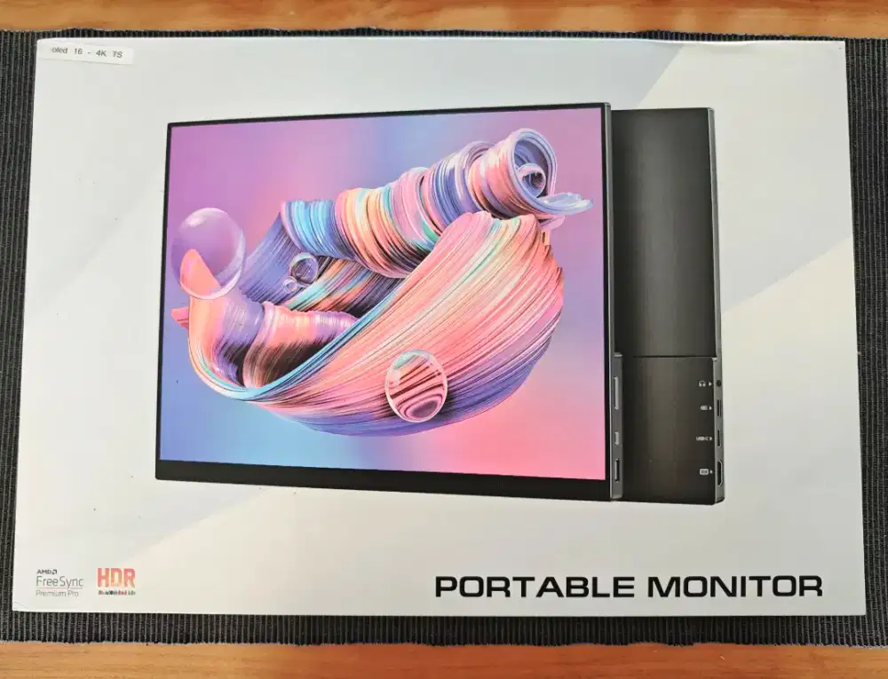 Monitor portable BeeX OLED 16 4k touchscreen