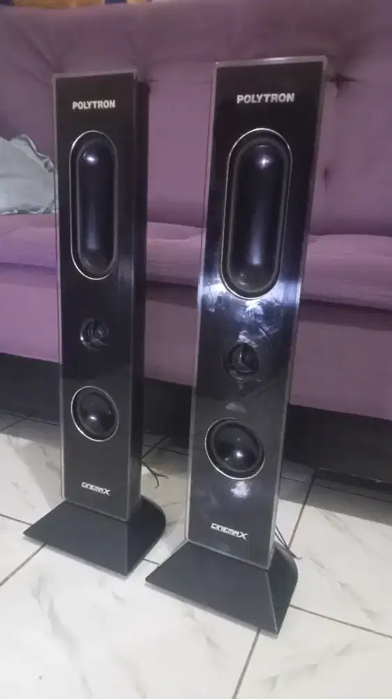 Speaker tower Polytron cinemax 50cm