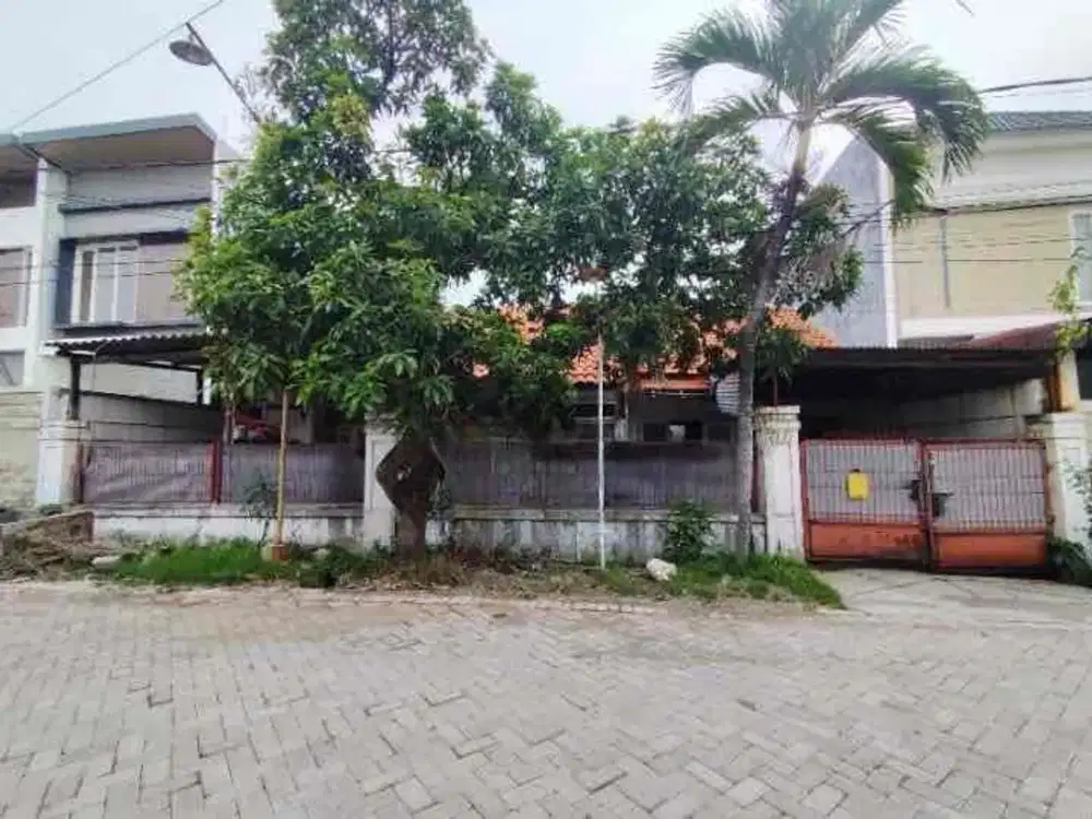 Medokan Asri dekat RSUD Eka Candraini! Jual Tanah Bonus Bangunan Lama Ex Rumah Usaha