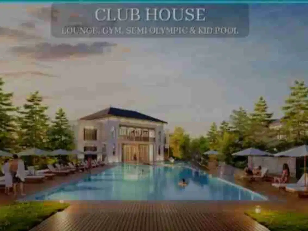 tanah 200meter private swimming pool