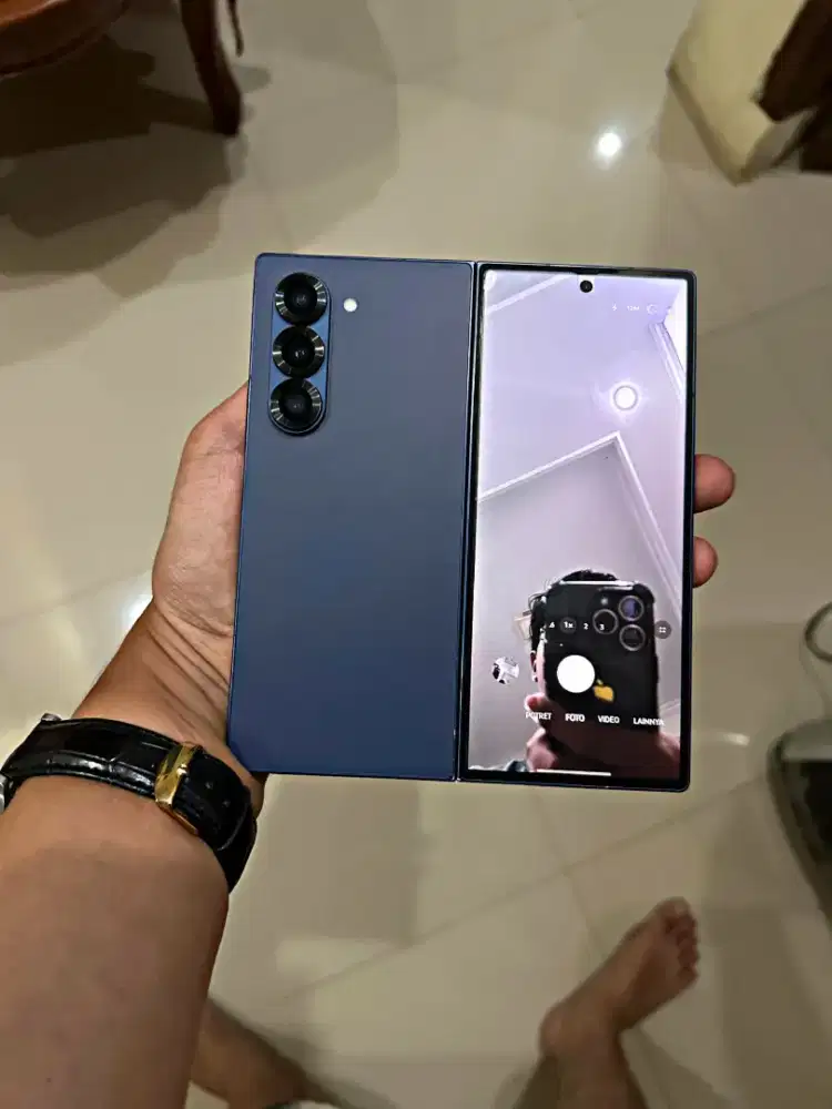 Samsung Galaxy Z Fold 6 12/512gb SEIN fullset mulus, bonus banyak
