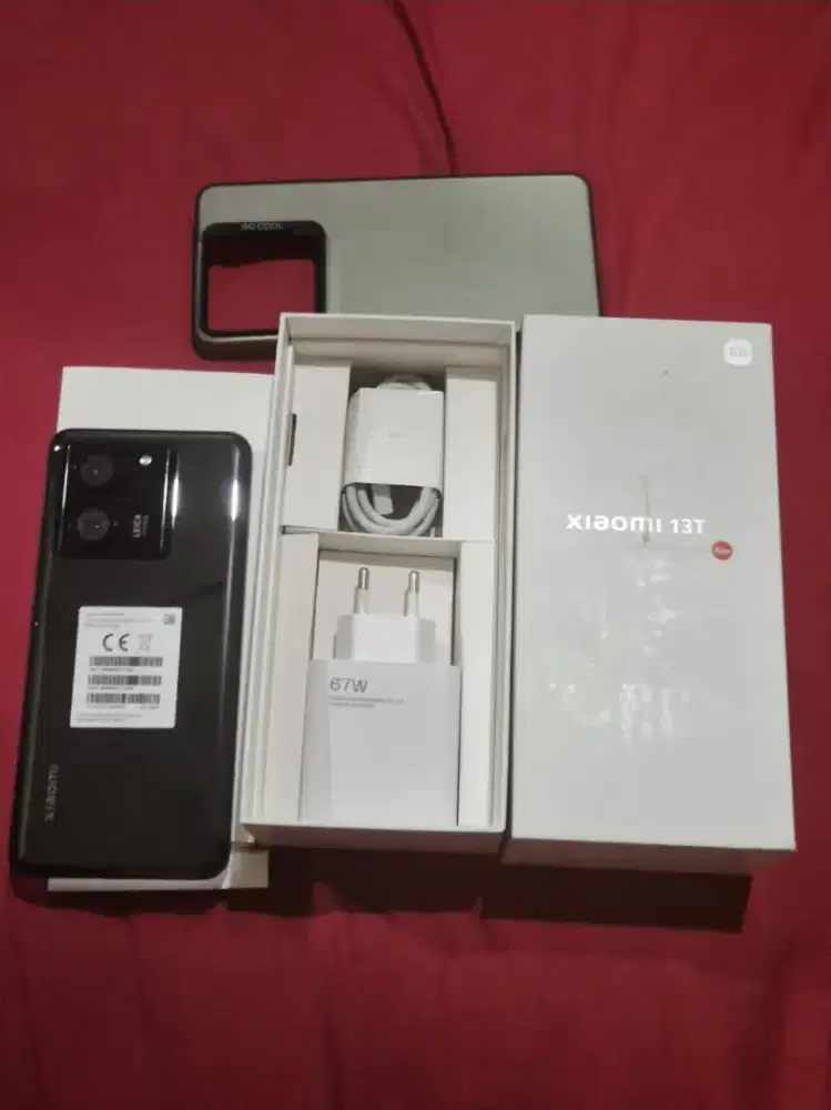 Jual hp bekas Xiaomi 13T 5g 12/256 likenew istimewa grns juni 2026