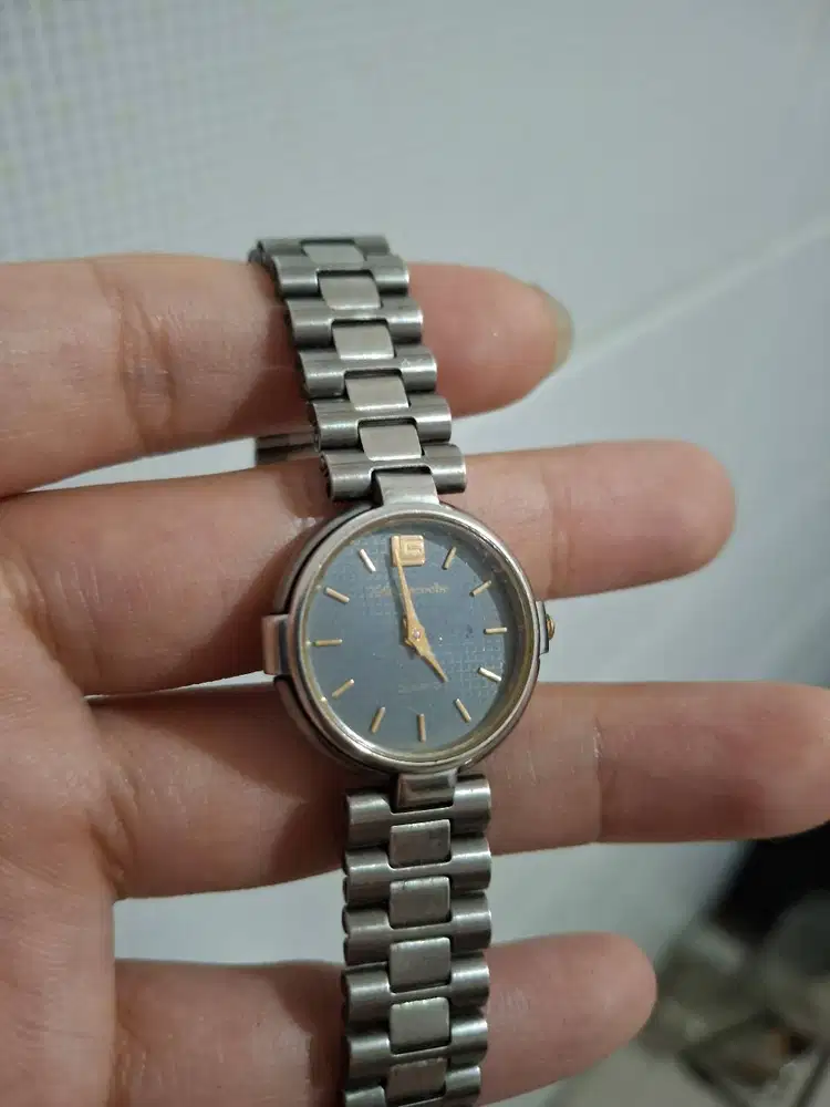 Guy Laroche jam tangan pria wanita vintage Original