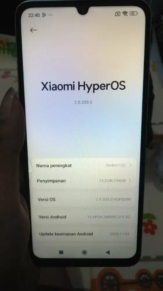 Redmi 13c 8+4/256, batangan