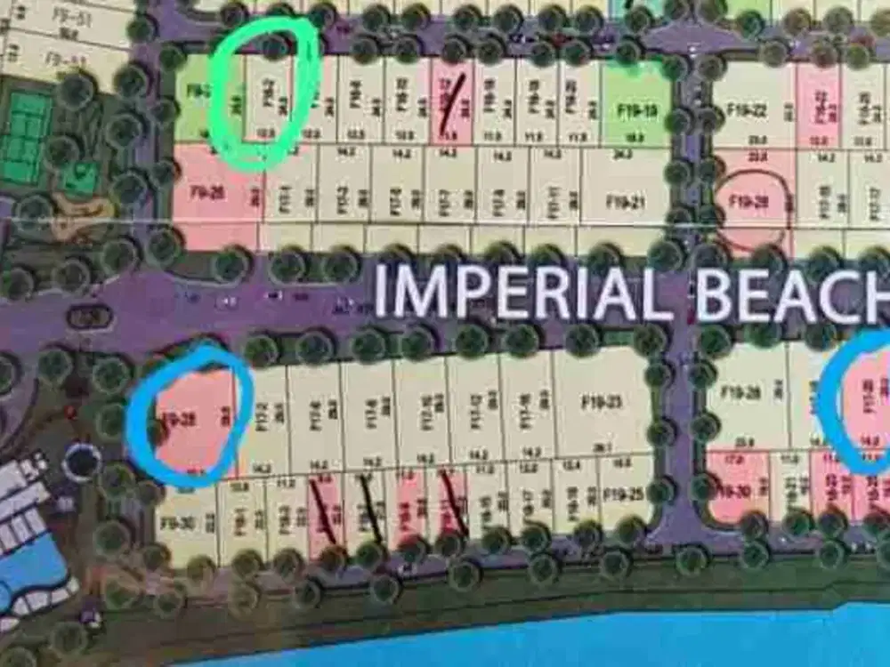 Di JuaL Tanah Kavling Imperial Palm Beach