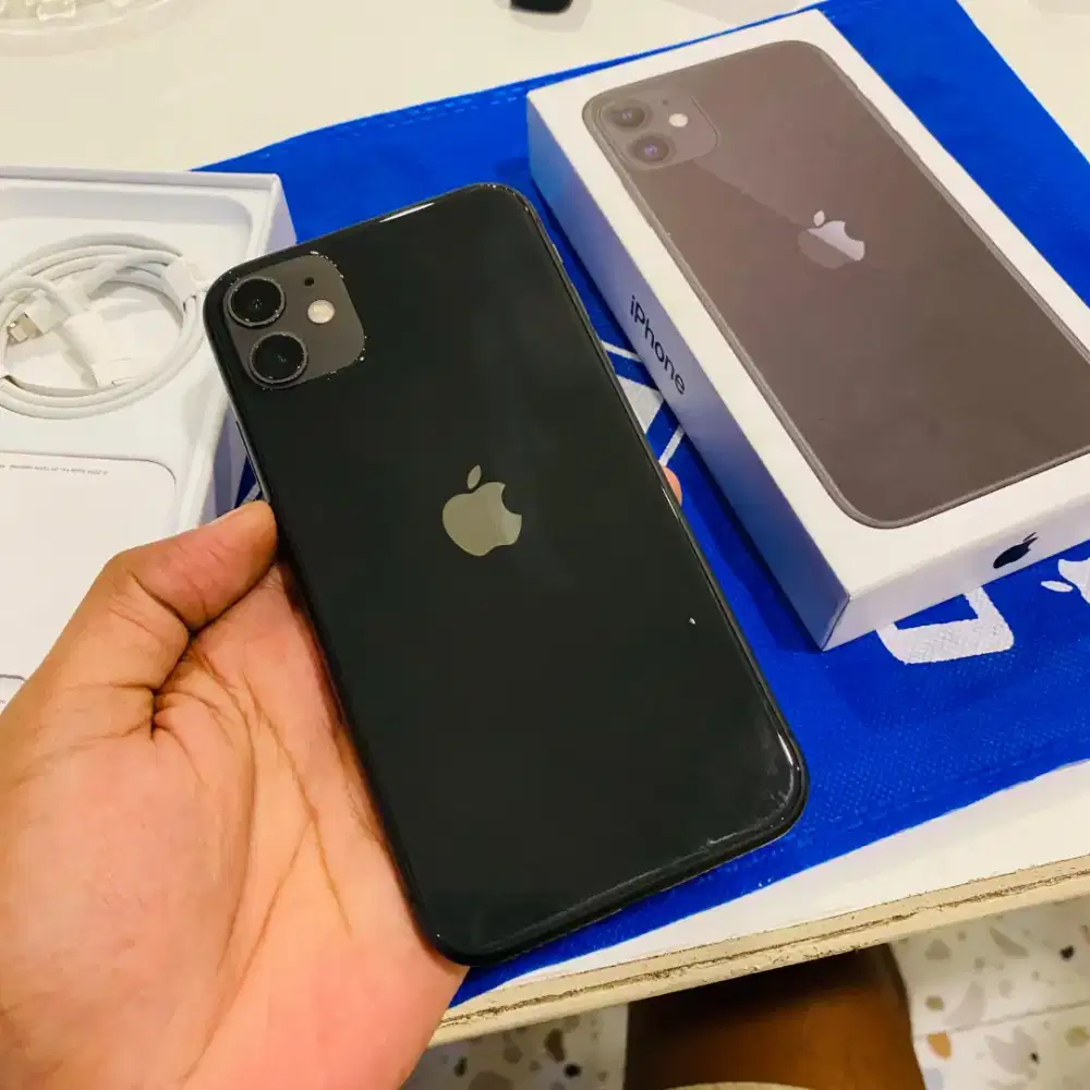 IPhone 11 64gb fulset beacukai