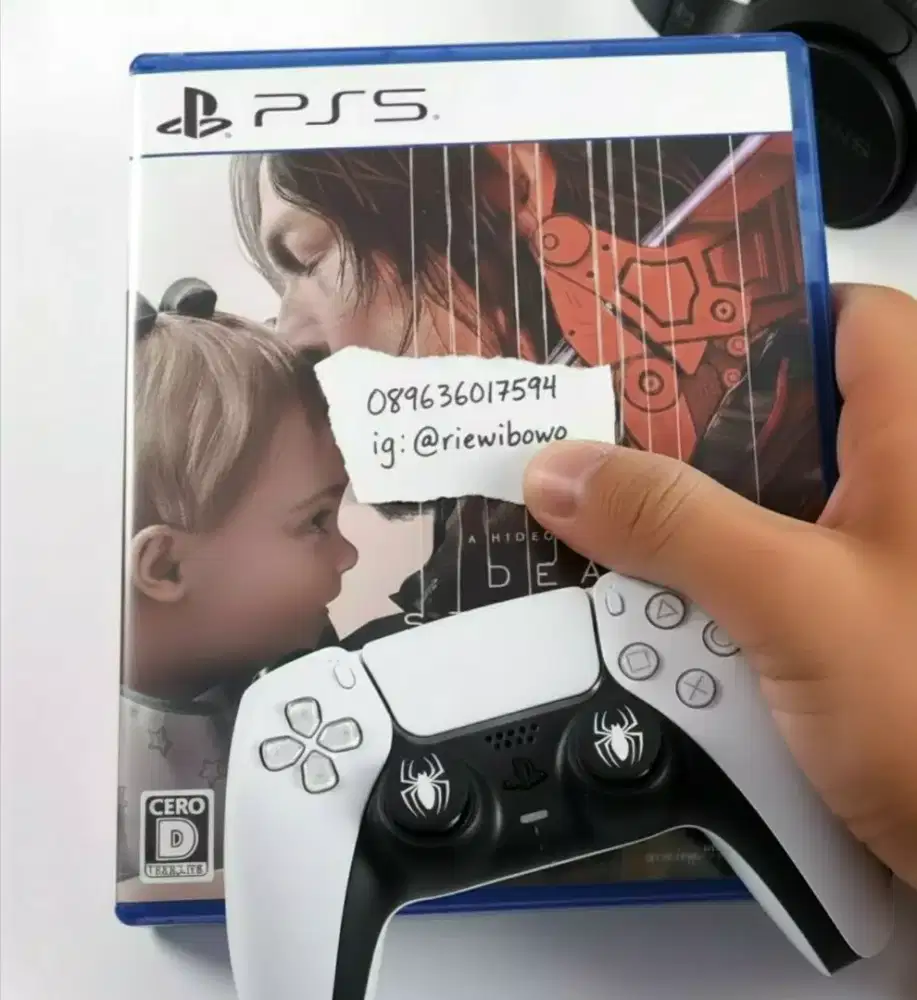 BD/Kaset PS5 Death Stranding 2: On The Beach seken fullset super mulus