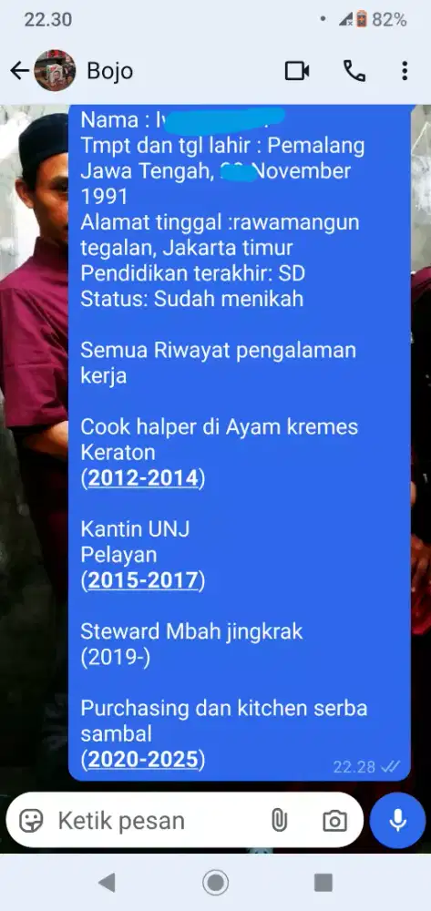 Loker kitchen cook helper