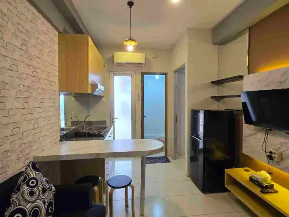 GUNAWANGSA MANYAR 2BR ‼️ Apartemen Baru Gress Full Furnish Tengah Kota Surabaya