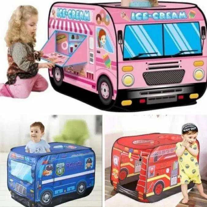 Mainan Tenda Anak Murah Kemping Model Mobil Car Tent