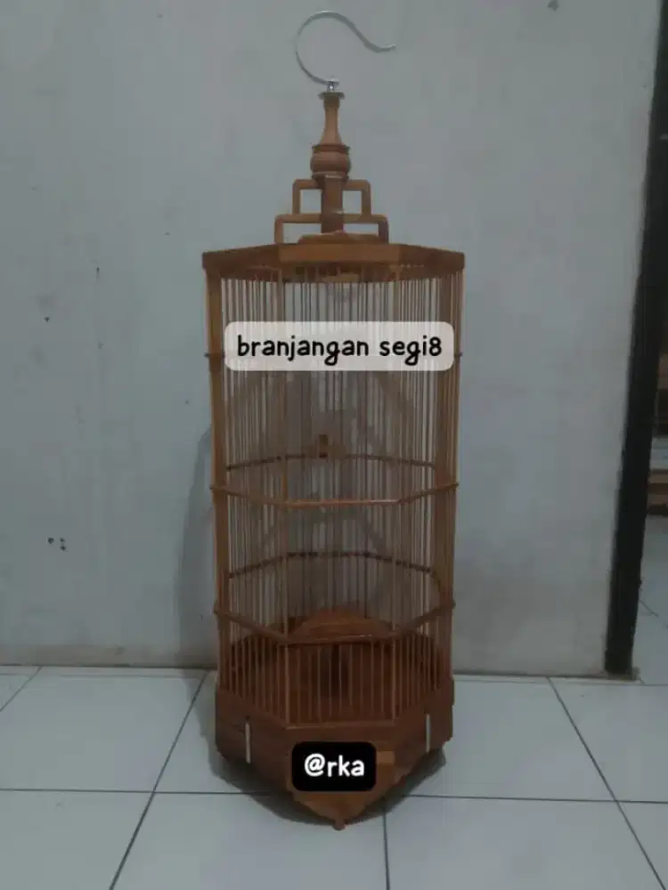 sangkar branjangan segi8 plistur pondok cabe