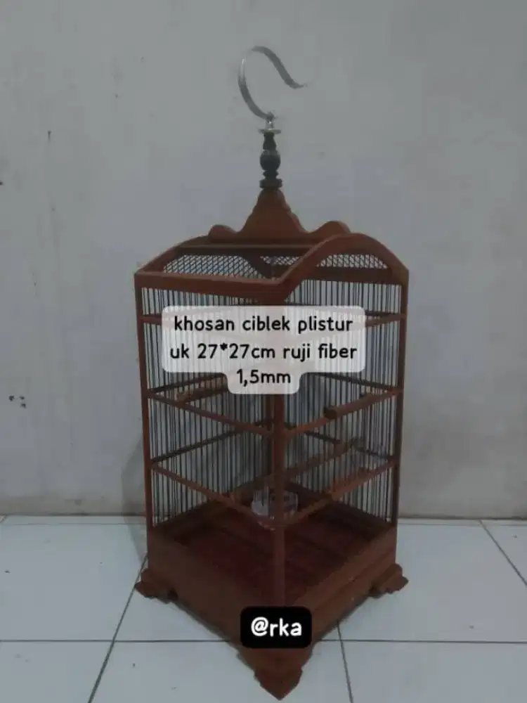 sangkar ciblek plistur ruji fiber pondok cabe