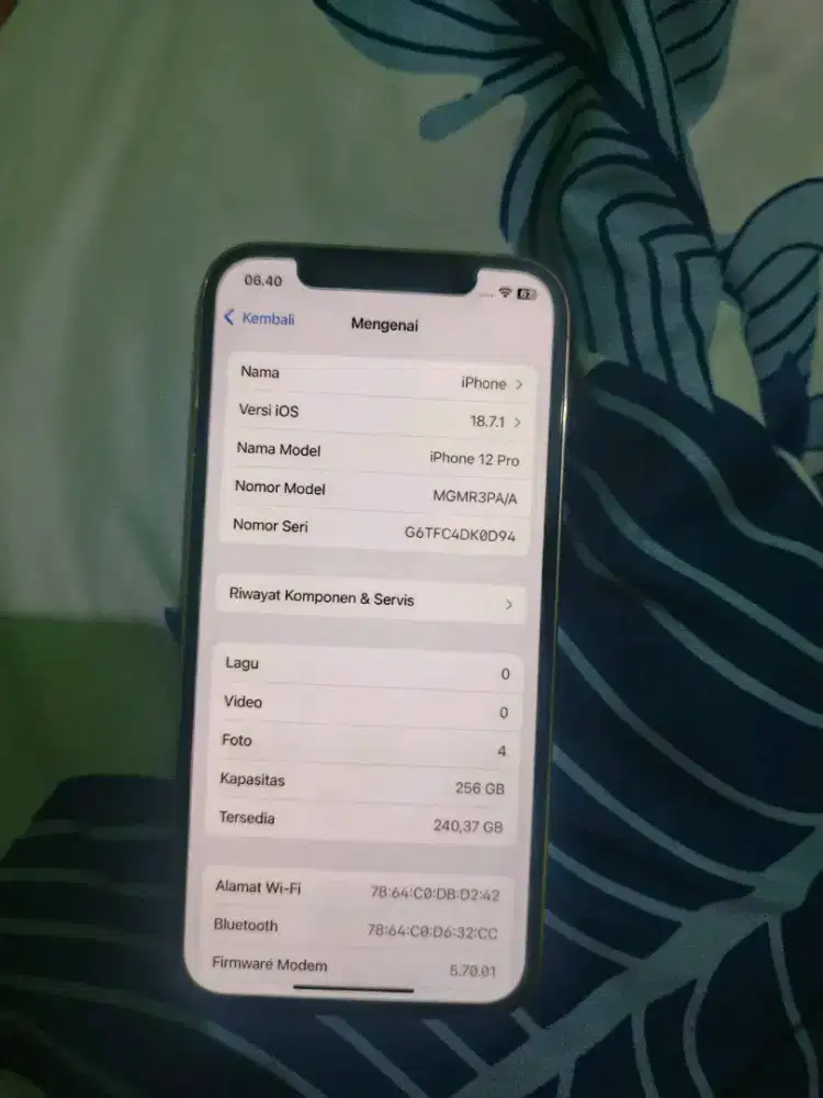 iPhone 12pro 256 ibox