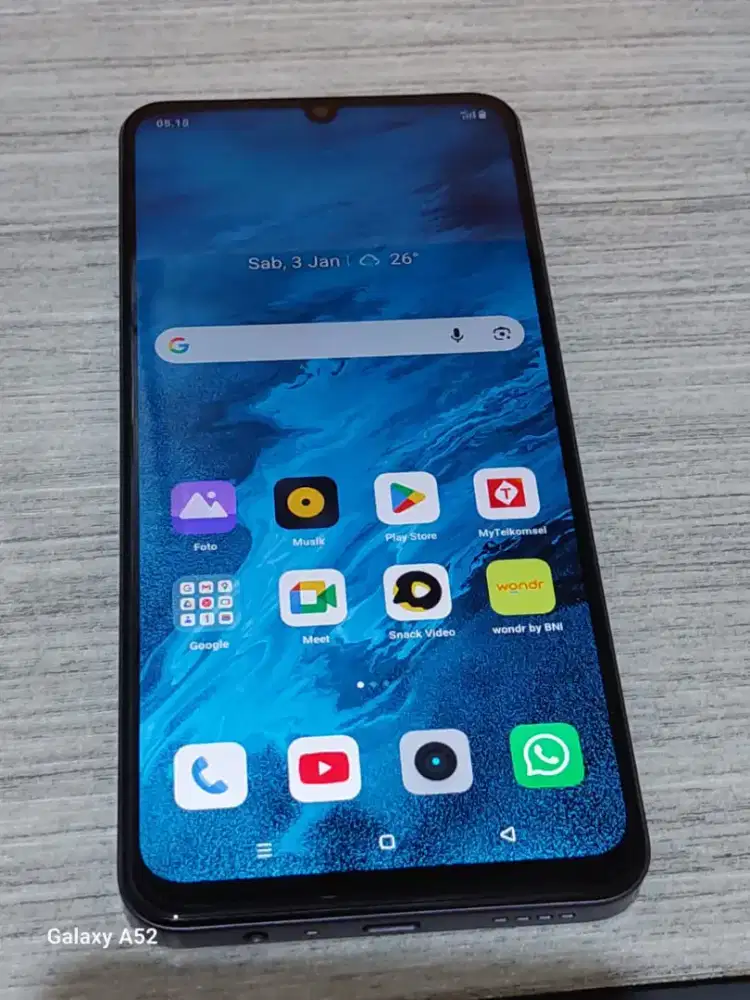 Realme Note 60 6/128 batangan.