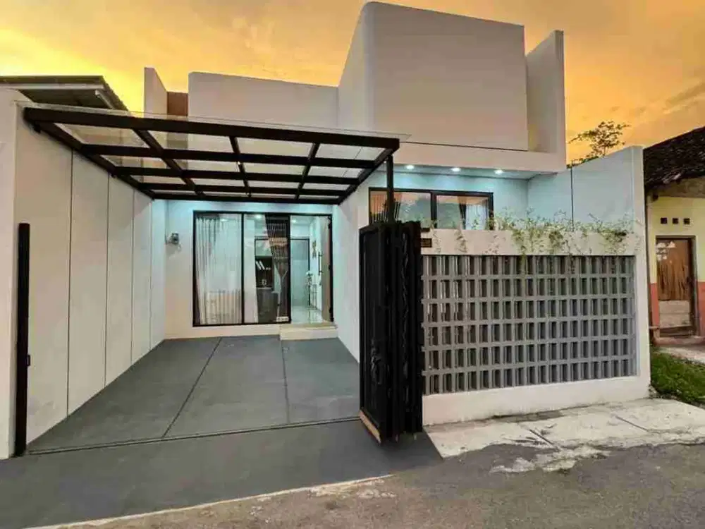 Rumah Baru Minimalis Modern Di Bantul