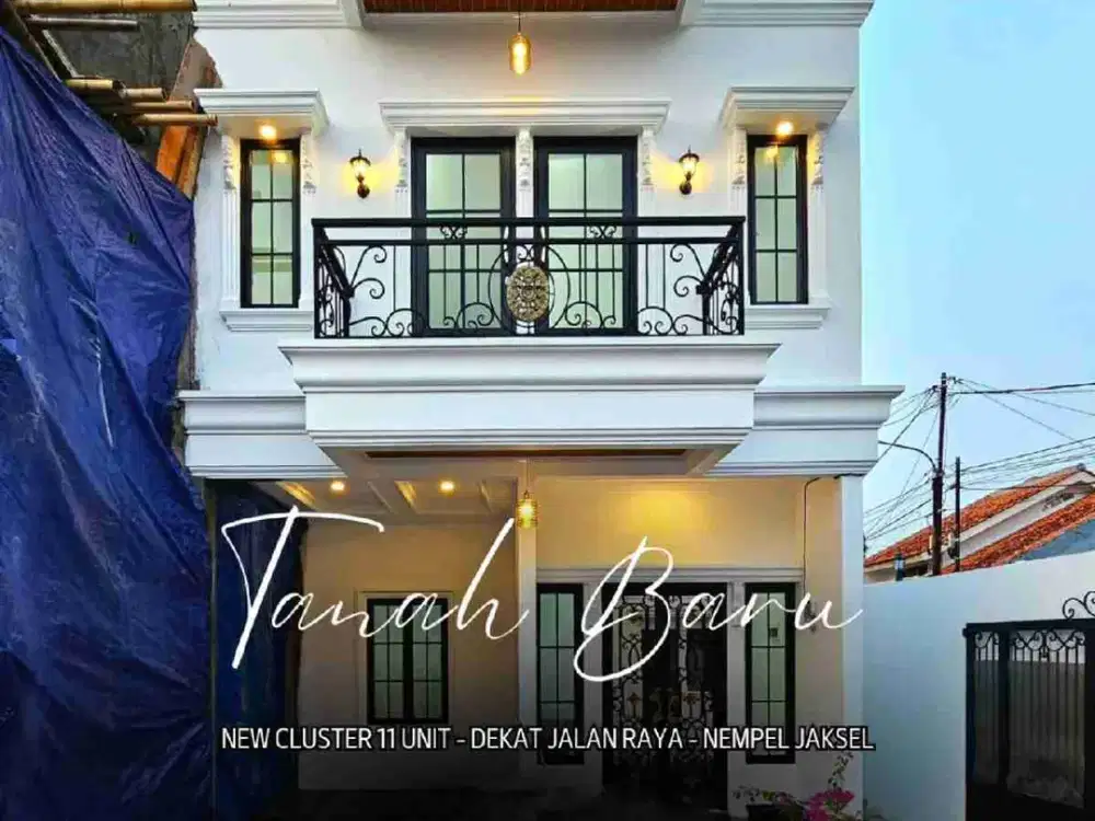 Rumah Cluster Classic Modern Tanah Baru Depok
