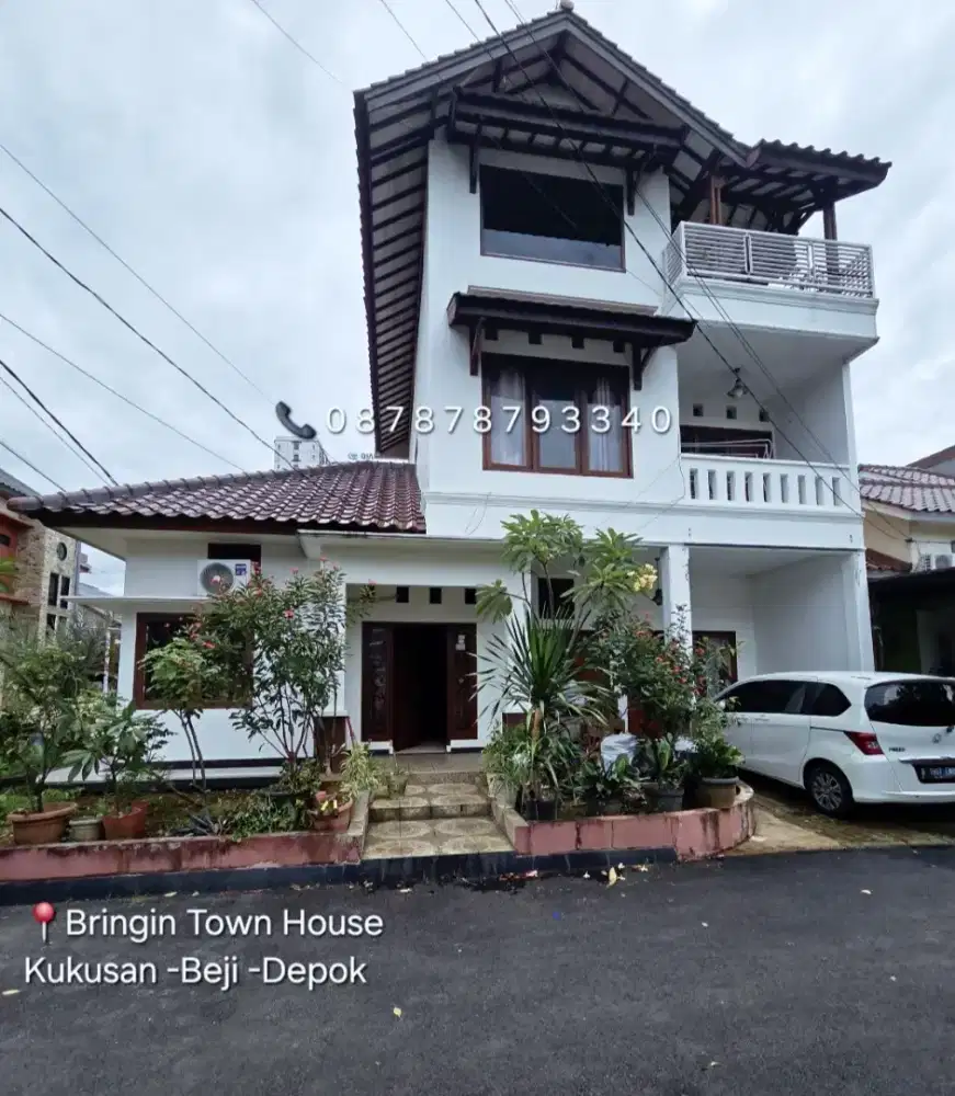 Rumah Nyaman Dekat kampus UI dan pintu tol kukusan