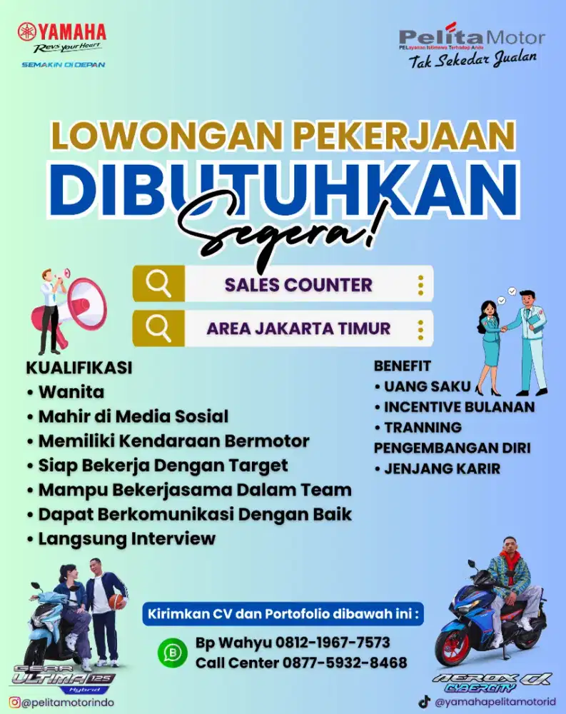 SALES MARKETING YAMAHA