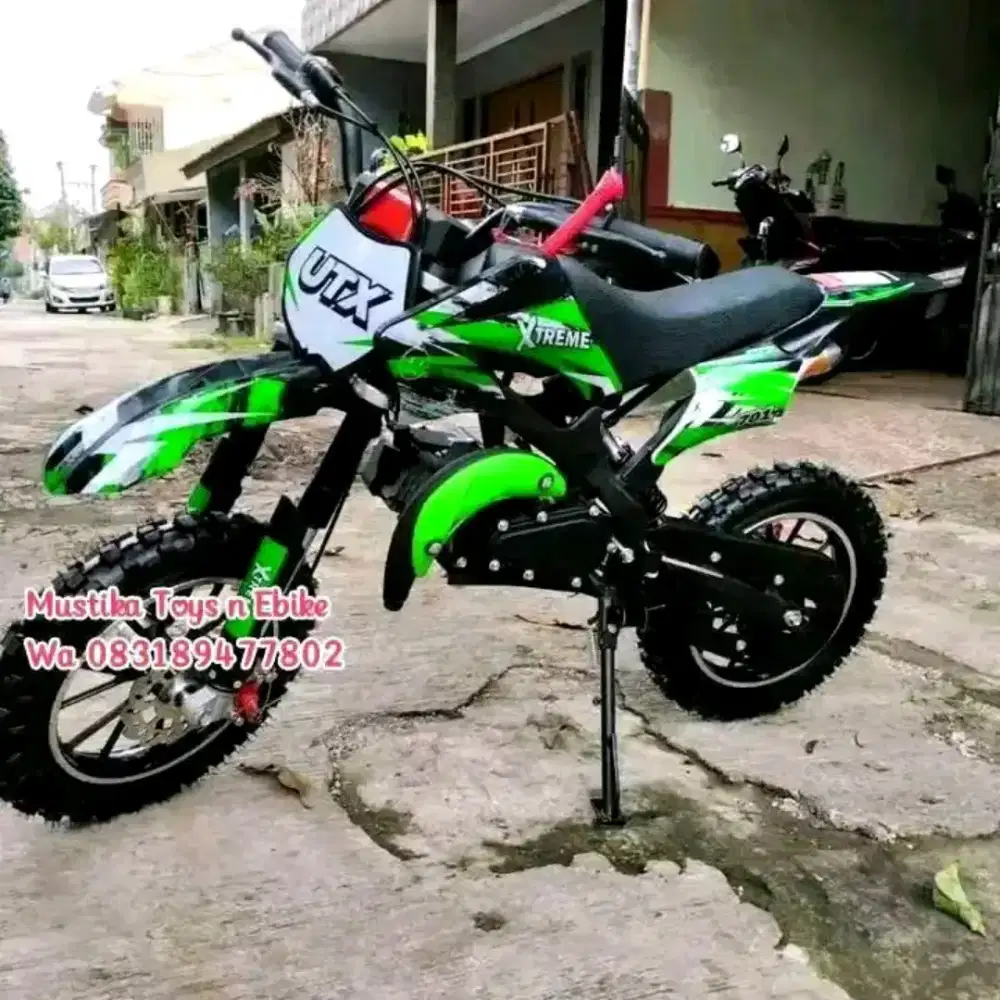 Promo Minitrail Ank utx 49cc mesin 2tak, minyak cmpur, berkualitas