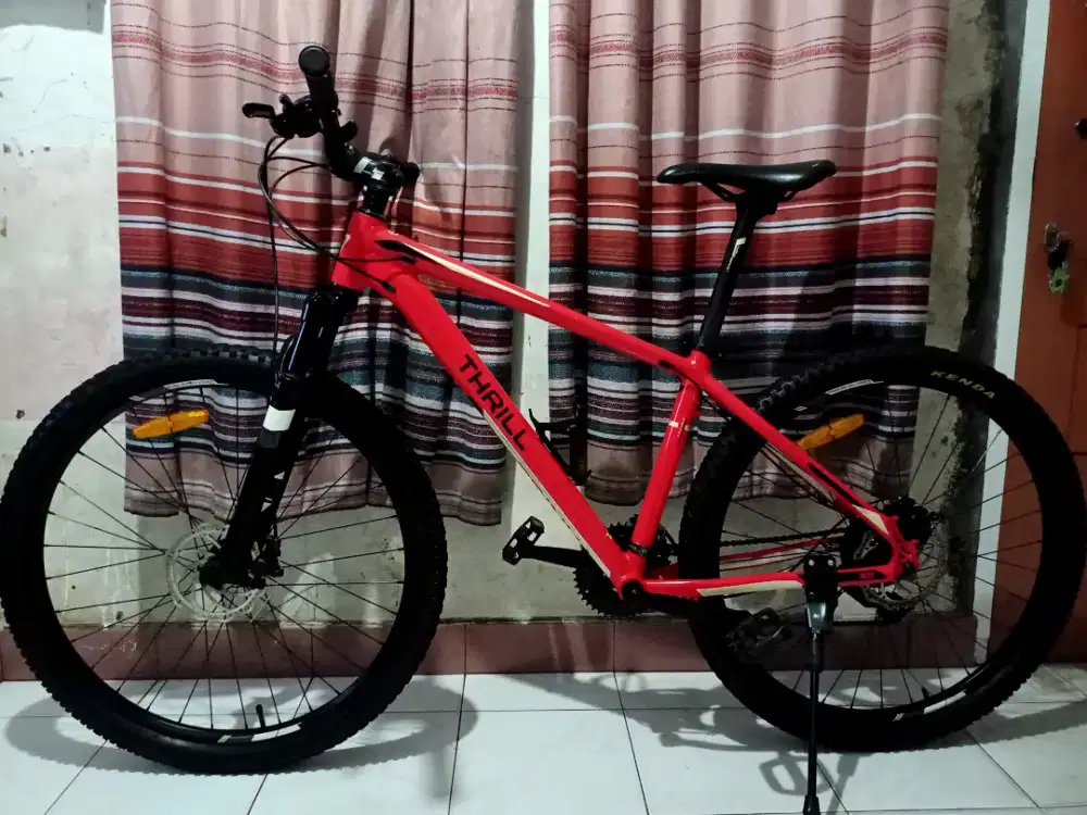 Sepeda MTB TRHILL,27.5,Frame Alloy,Normal,terawat,Siap gowes,Bonus Acc
