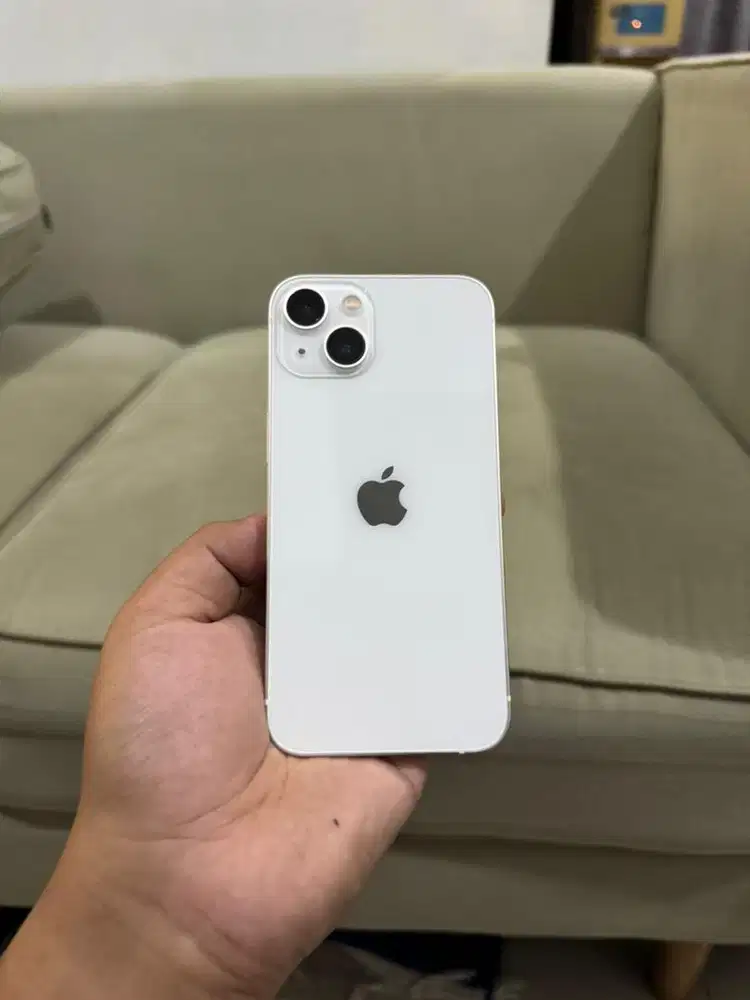 IPHONE 13 STARLIGHT 256 GB FULLSET MULUS