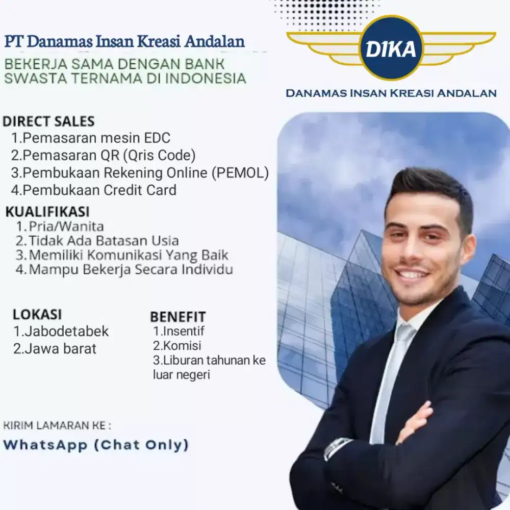 Direct Sales Bank Swasta