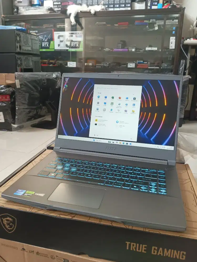 MSI Gaming Thin, Core i7-12650H, Ram 16GB, SSD 1TB, NVidia RTX3050
