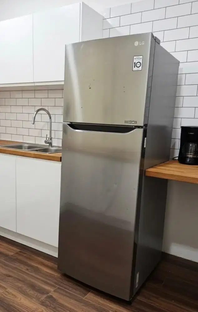 Free antar kulkas lg smart inverter jumbo