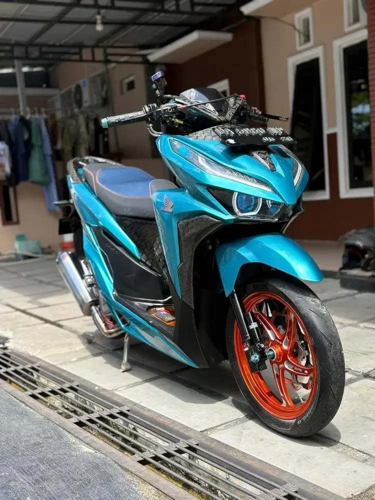 DIJUAL VARIO 150 MESIN STANDAR SIAP KONTES,PART STANDART LENGKAP