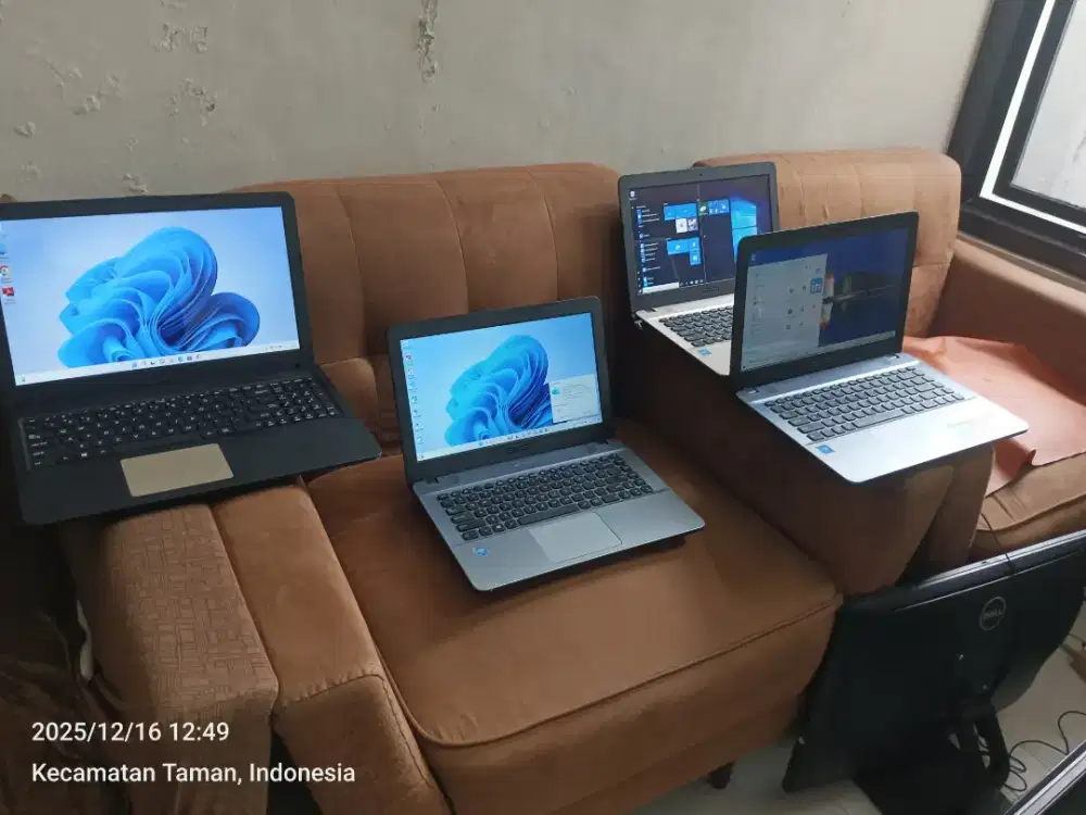 Asus X550 Layar Lebar, N4000, Ram 4GB, SSD128GB, 15.6 inch