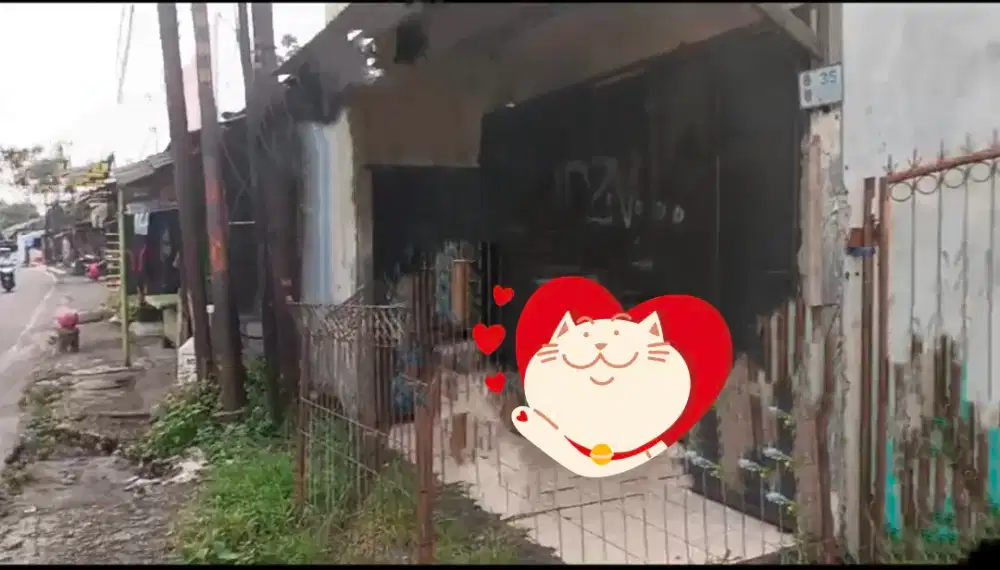 Tanah dijual jalan raya Bogor 1260m²(16M) Cimanggis Depok