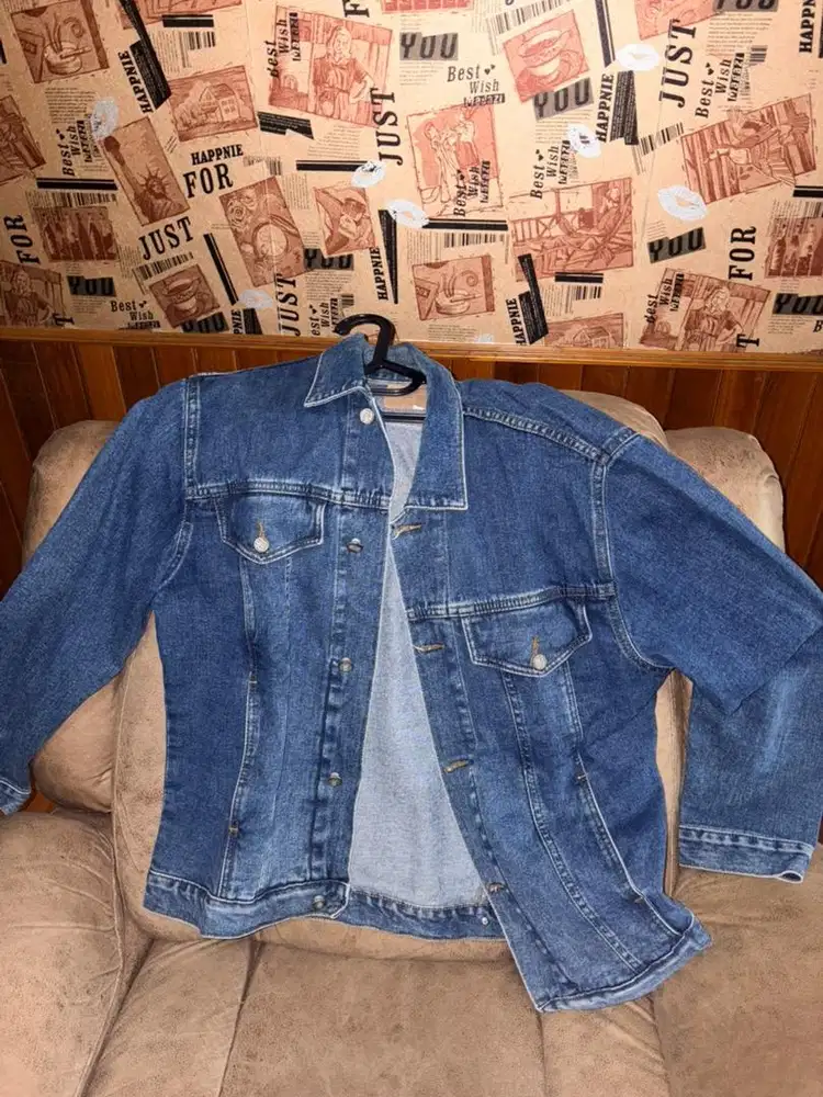 Jaket jeans size L