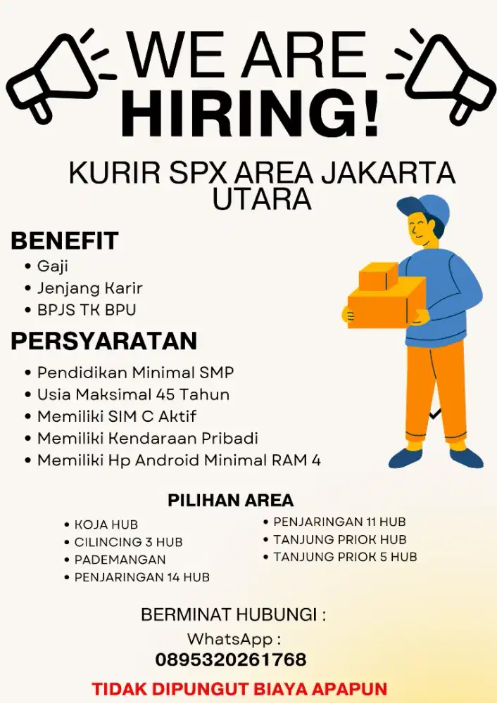 Lowongan Kerja Kurir