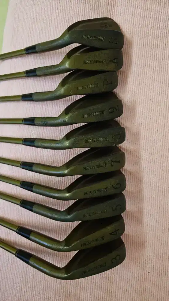 Dijual: set setrika golf Bridgestone REXTAR HT-301 Forged Beryllium